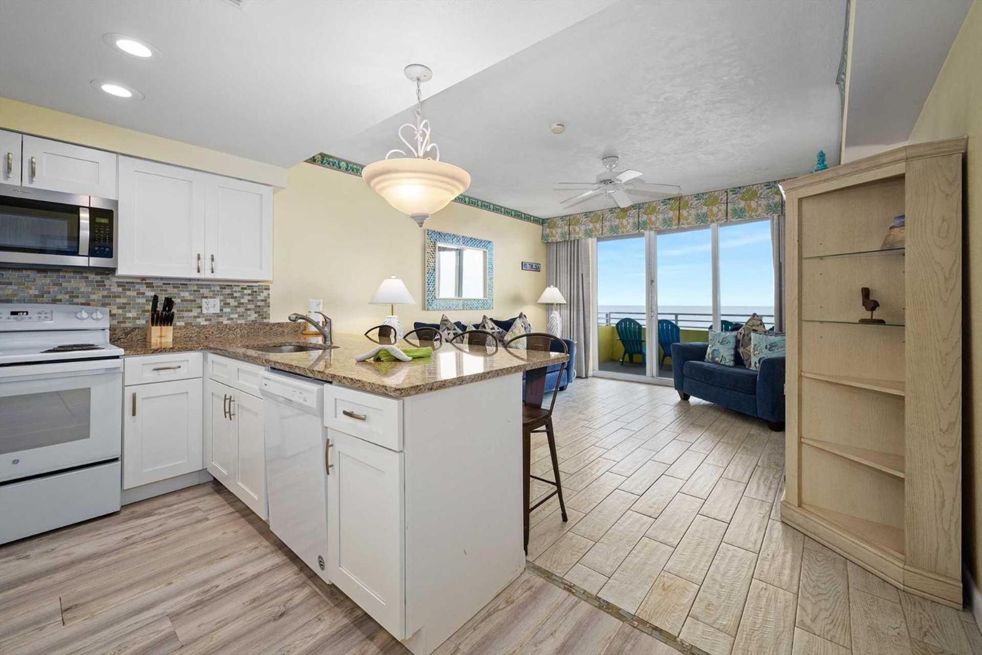 Luxury 10Th Floor 1 Bedroom Condo Direct Oceanfront Wyndham Ocean Walk Resort Daytona Beach | 1006 Exterior photo