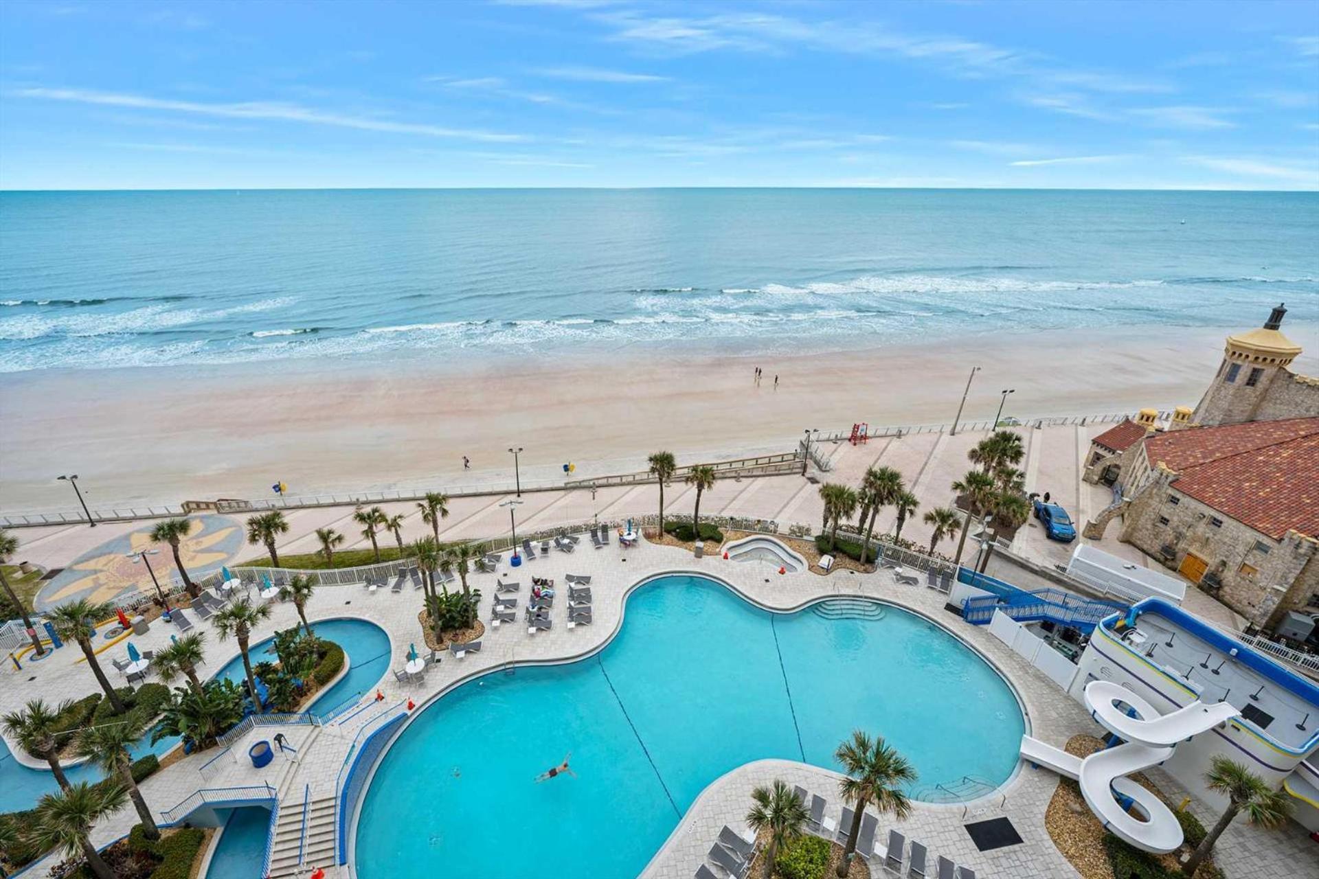 Luxury 10Th Floor 1 Bedroom Condo Direct Oceanfront Wyndham Ocean Walk Resort Daytona Beach | 1006 Exterior photo