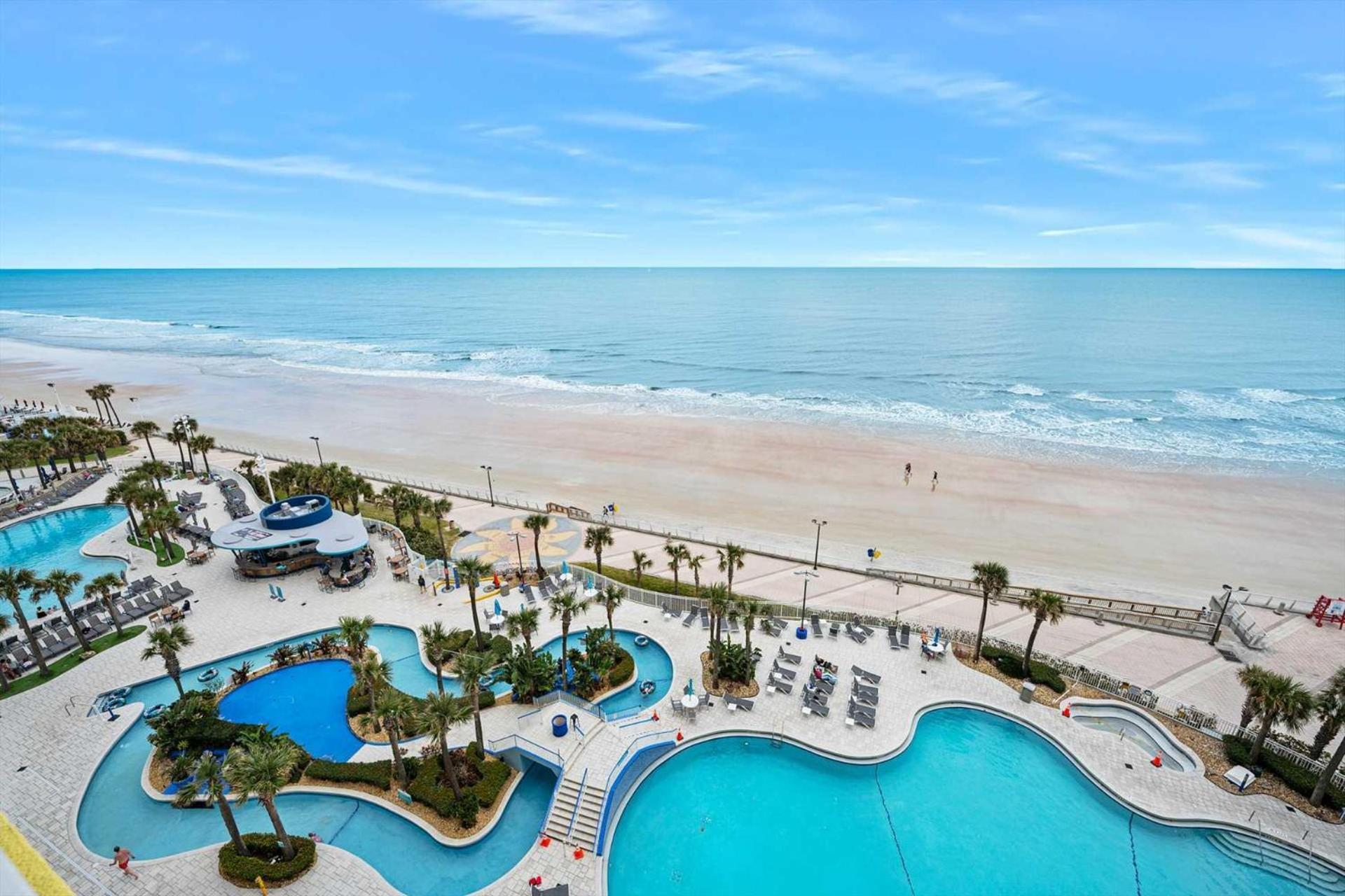 Luxury 10Th Floor 1 Bedroom Condo Direct Oceanfront Wyndham Ocean Walk Resort Daytona Beach | 1006 Exterior photo