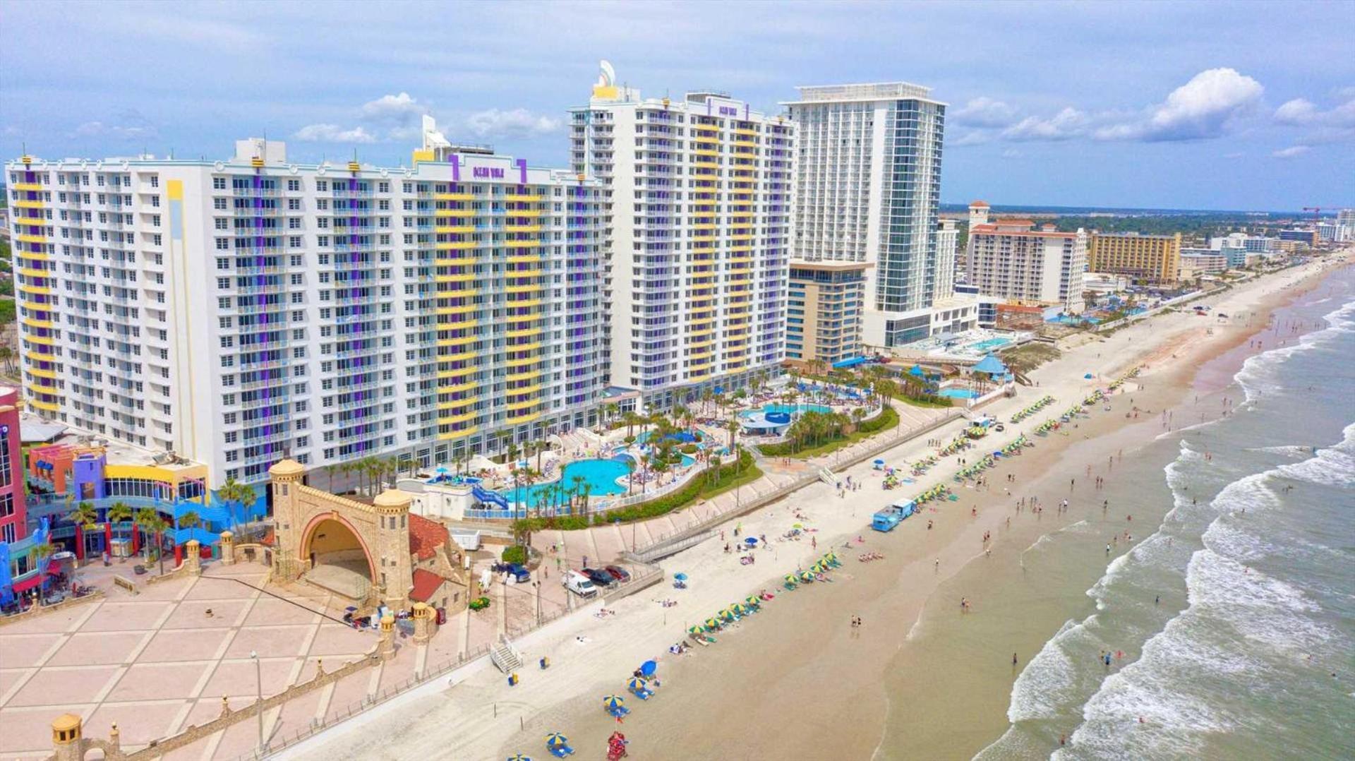 Luxury 10Th Floor 1 Bedroom Condo Direct Oceanfront Wyndham Ocean Walk Resort Daytona Beach | 1006 Exterior photo