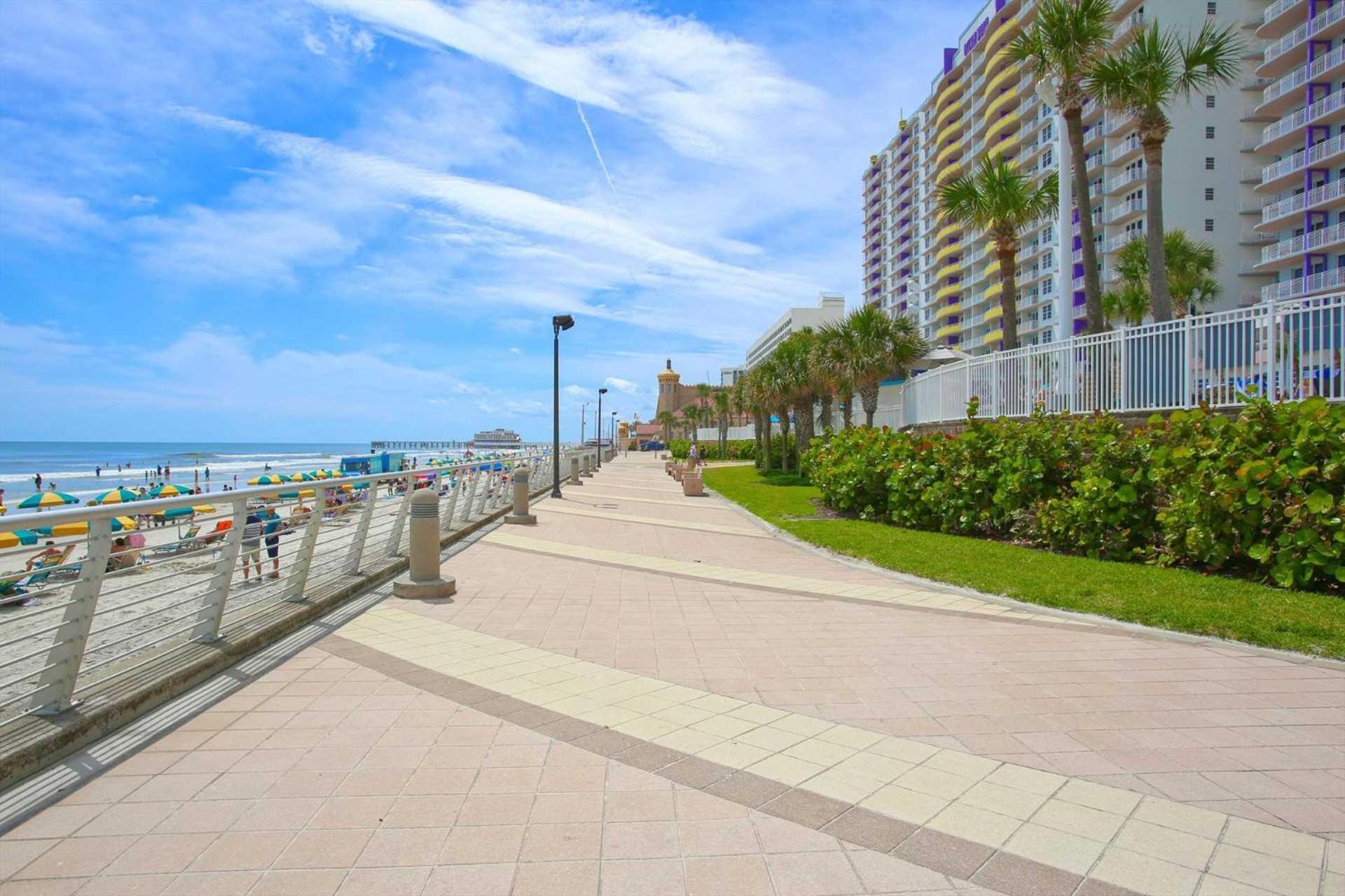 Luxury 10Th Floor 1 Bedroom Condo Direct Oceanfront Wyndham Ocean Walk Resort Daytona Beach | 1006 Exterior photo