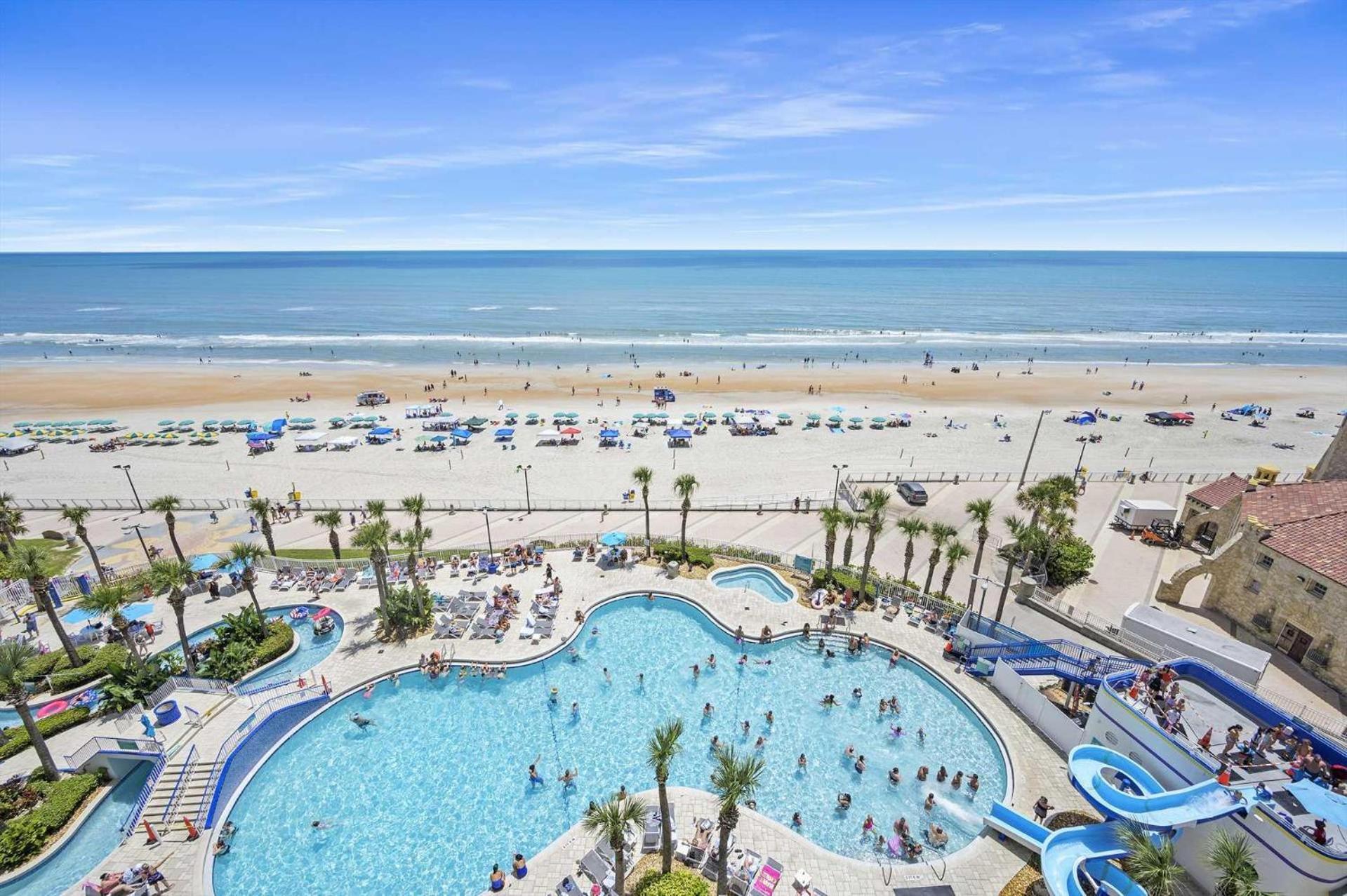 Luxury 10Th Floor 1 Bedroom Condo Direct Oceanfront Wyndham Ocean Walk Resort Daytona Beach | 1006 Exterior photo